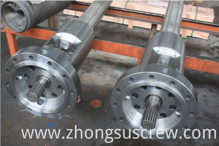 High speed extruder single screw barrel for PVC